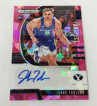 BYU Jake Toolson 2020 Panini Prizm Draft Picks No. PA-JT Prospect Autographed Single Card