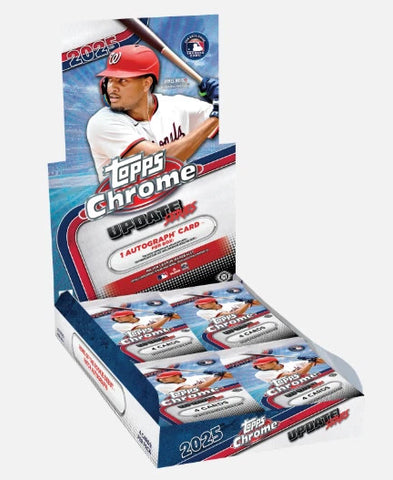 2025 Topps Chrome Update Series MLB Hobby Box