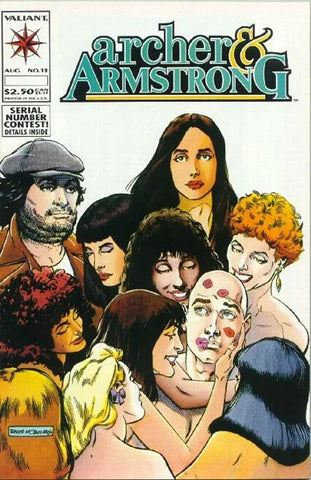 Archer & Armstrong Issue #13 August 1993 Comic Book