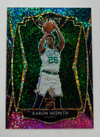 Celtics Aaron Nesmith 2020-21 Select No.190 Premier Level Prizm Cosmic Rookie Single Card