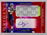 Seahawks Elijah Arroyo 2025 Panini Origins No.RJJ-EAO #24/99 Autographed Relic Rookie Single Card