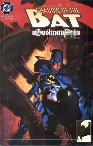Batman: Shadow of the Bat Issue #14 July 1993 Comic Book