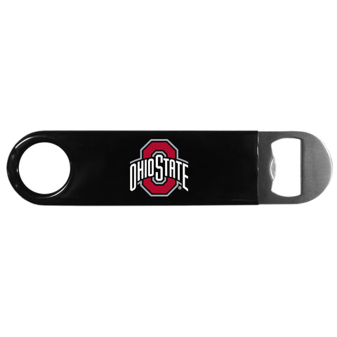 Ohio St Long Neck Bottle Opener Black