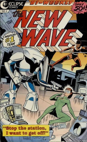 New Wave Issue #4 August 1986 Comic Book