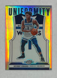 Timberwolves Anthony Edwards 2020-21 Panini Contenders Optic No.32 Prizm Rookie Single Card