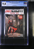 DIE!namite: Blood Red Ashcan Issue #1 2025 CGC Graded 9.8 Comic Book