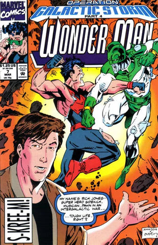 Wonder Man Issue #7 March 1992 Comic Book