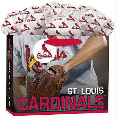 Cardinals Gift Bag GoGo Medium MLB