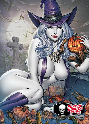Lady Death: Mike DeBalfo - Halloween Edition Metallicard Limited to 66 Single Card
