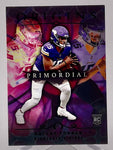 Vikings Dallas Turner 2024 Panini Origins No.13 SSP Primordial Rookie Single Card