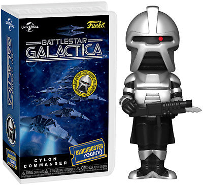 Funko Pop Vinyl Rewind - (Blockbuster VHS) Battlestar Galactica - Cylon Commander