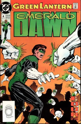 Green Lantern: Emerald Dawn Issue #4 March 1990 Comic Book