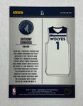 Timberwolves Anthony Edwards 2020-21 Panini Contenders Optic No.32 Prizm Rookie Single Card