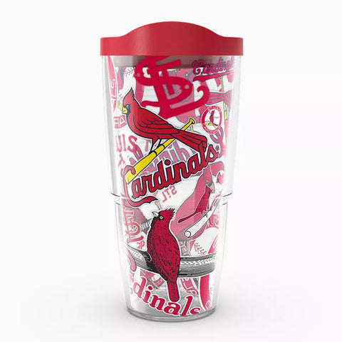 Cardinals 24oz All Over Tervis w/ Lid MLB