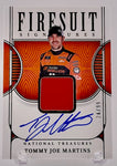 Tommy Joe Martins 2024 Panini National Treasures No.FS-TJM #24/99 Autographed Relic Single Card