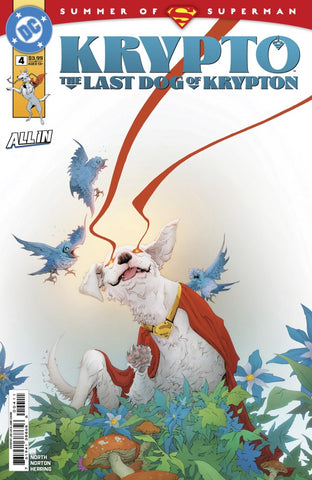 Krypto: The Last Dog of Krypton Issue #4 September 2025 Cover A Comic Book
