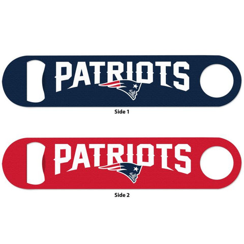 Patriots Long Neck Bottle Opener 2-Sided