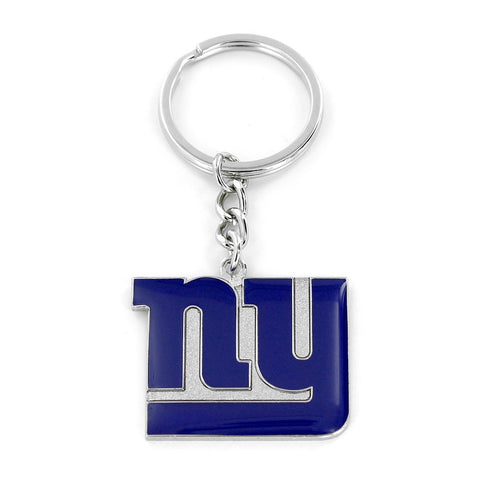 Giants Keychain Chrome Logo NFL
