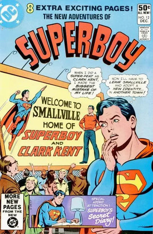 Superboy: New Adventures Issue #12 December 1980 Comic Book