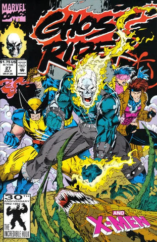 Ghost Rider Issue #27 July 1992 Comic Book