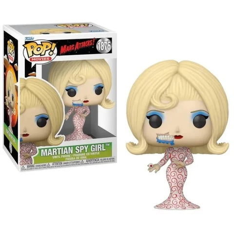 Funko Pop Vinyl Movies - Mars Attacks! - Martian Spy Girl 1876