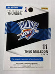 Thunder Theo Maledon 2020-21 Panini Donruss Elite No.PP-THM #06/49 Autographed Rookie Single Card