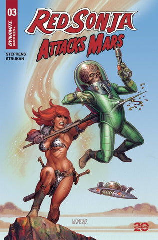 Red Sonja: Attacks Mars Issue #3 June 2025 Cover A Comic Book