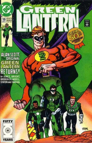 Green Lantern Issue #19 December 1991 Comic Book