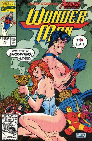 Wonder Man Issue #2 October 1991 Comic Book