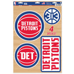 Pistons 11x17 Cut Decal