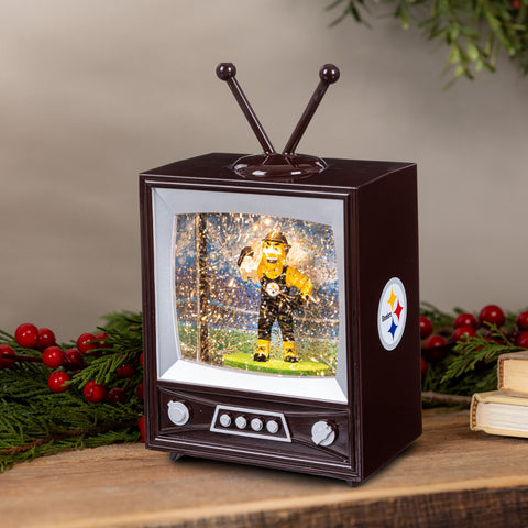 Steelers Vintage TV Water Lantern