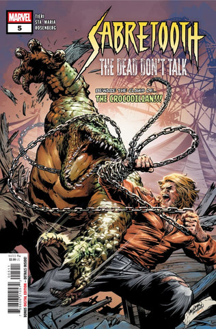 Sabretooth: The Dead Don't Talk Issue #5 April 2025 Cover A Comic Book