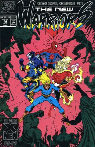 The New Warriors Issue #34 April 1993 Comic Book