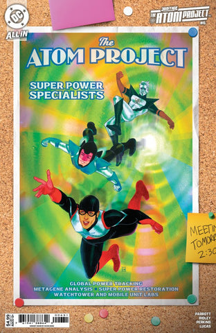 Justice League: The Atom Project Issue #6 June 2025 Cover C Comic Book