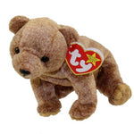 TY Beanie Baby 5.5" - Pecan the Gold Bear