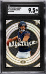 Bears Caleb Williams 2024 Panini Illusions No.1 SGC Graded 9.5 Rookie Single Card