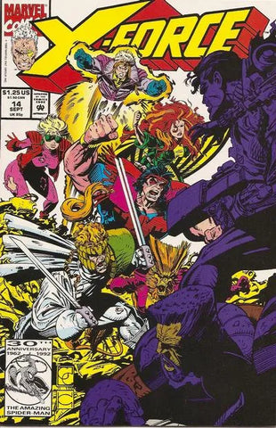 X-Force Issue #14 September 1992 Comic Book