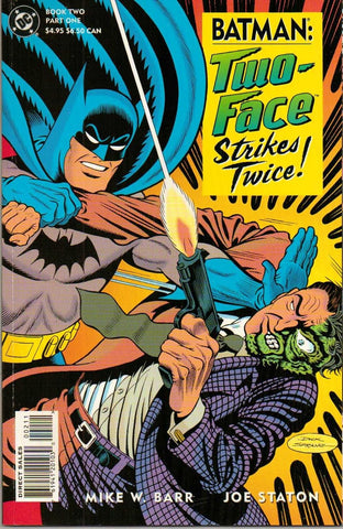 Batman: Two Face Strikes Twice Issue #2 December 1993 Comic Book