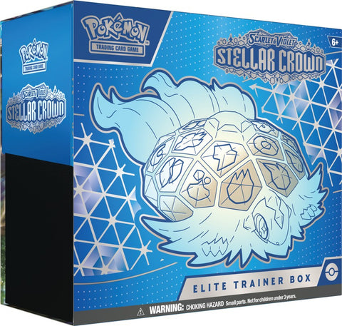 Pokemon Scarlet & Violet #7 Stellar Crown Elite Trainer Box