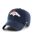 Broncos Hat 47' Clean Up Adjustable Blue
