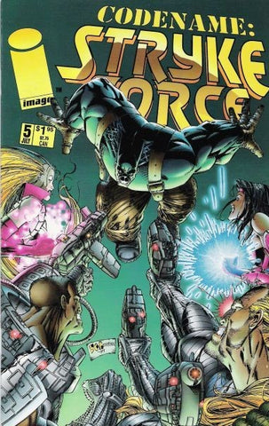 Codename: Stryke Force Issue #5 July 1994 Comic Book