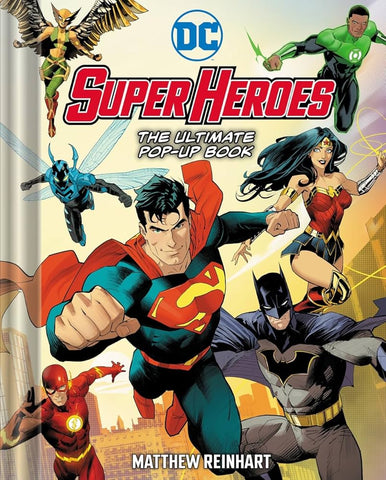 DC Super Heroes: The Ultimate Pop-Up Book Hard Cover Graphic Novel Book