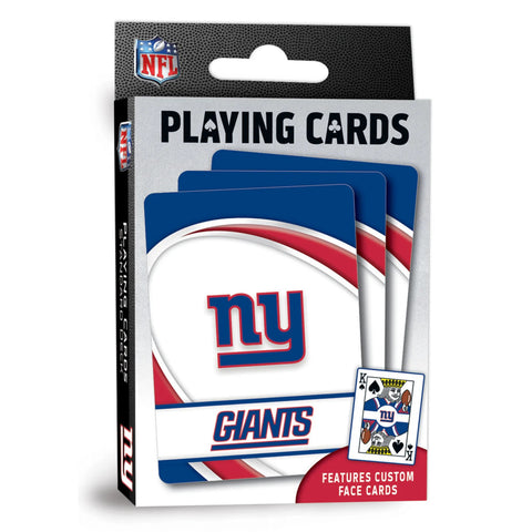 Giants Playing Cards Master NFL