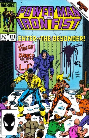 Power Man and Iron Fist Issue #121 January 1986 Comic Book