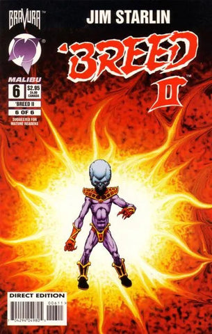 Breed II Issue #6 March 1995 Comic Book