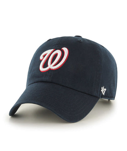 Nationals Hat 47' Clean Up Adjustable Navy