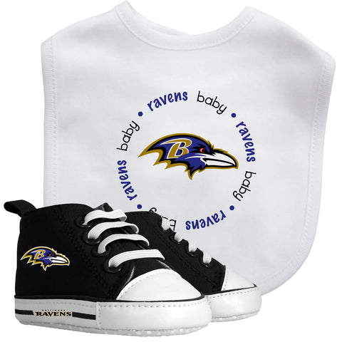 Ravens 2-Piece Baby Gift Set