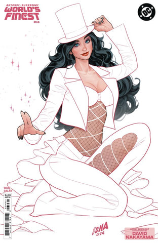 Batman & Superman: World's Finest Issue #34 December 2024 Variant Cover D Comic Book