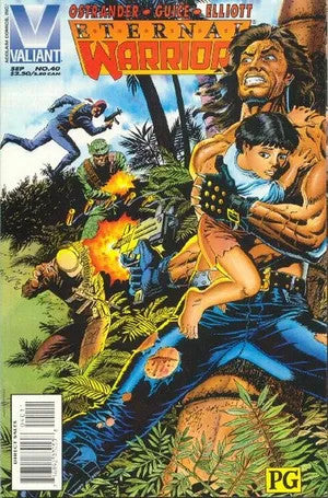 Eternal Warrior Issue #40 September 1995 Comic Book