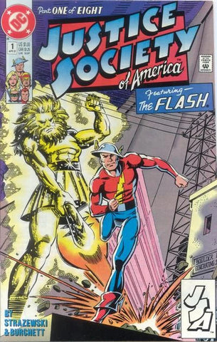Justice Society of America Issue #1 April 1991 Comic Book